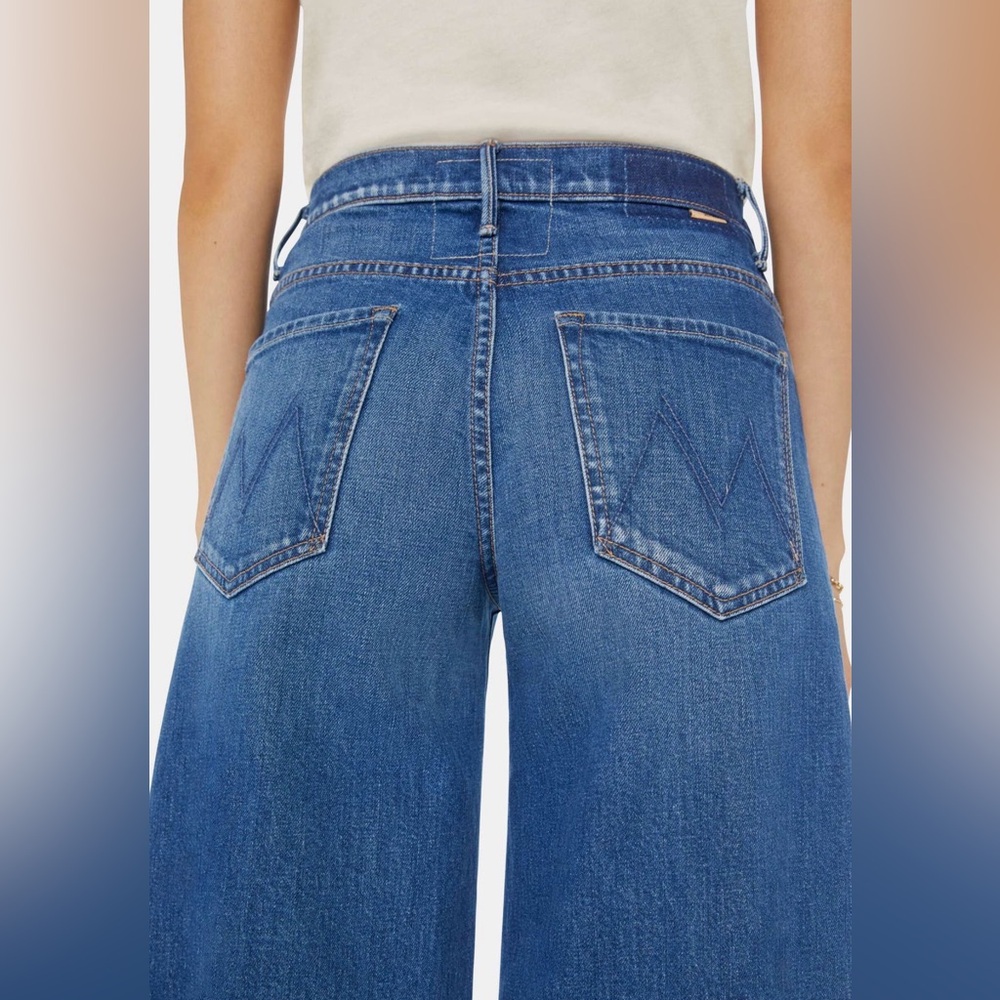 MOTHER The Swisher Sneak Fray Jeans - 27 - Picture 2 of 11